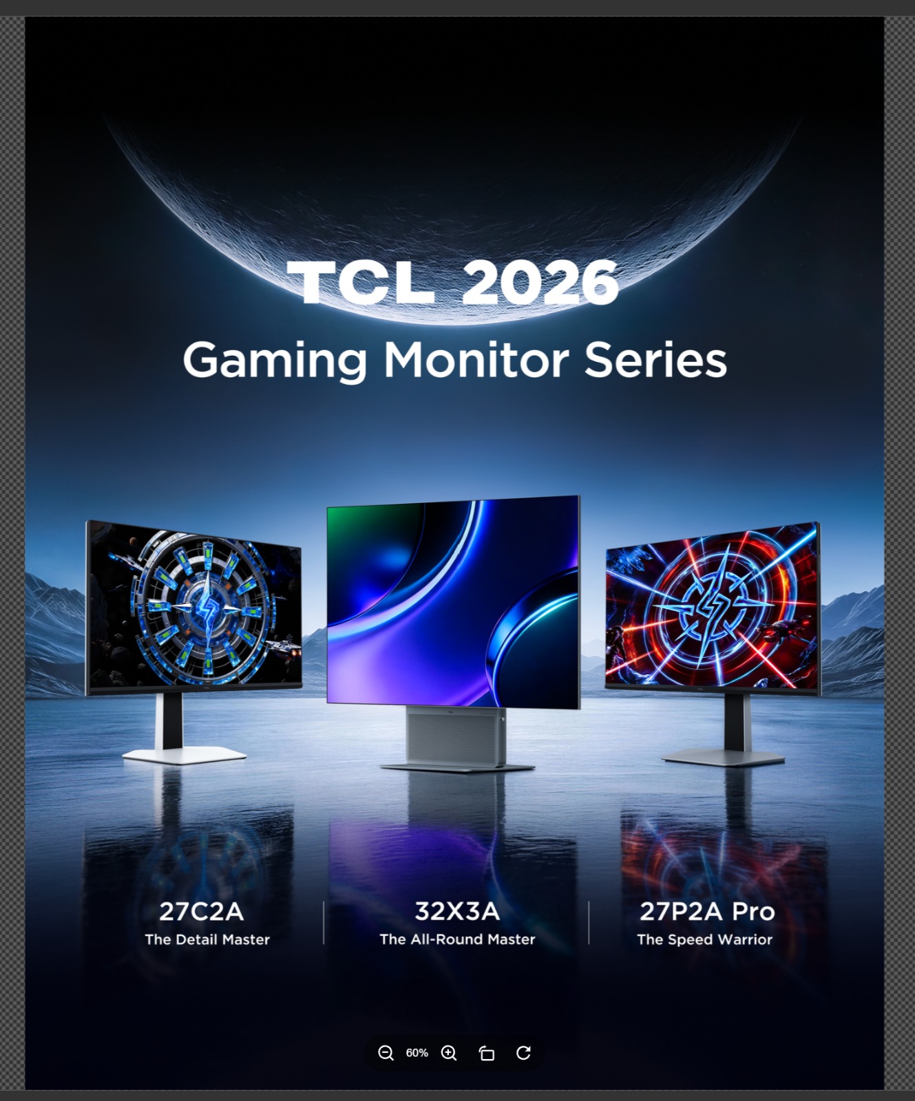 TCL تدخل سوق شاشات الكمبيوتر في المملكة العربية السعودية بتقنيات  OLED+ و QD-Mini LED وشاشات ألعاب عالية الأداء